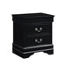 Mayville Nightstand in Black - 2147BK-4 - FAMSA Furniture (TX)