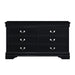 Mayville DRESSER in Black - 2147BK-5 - FAMSA Furniture (TX)