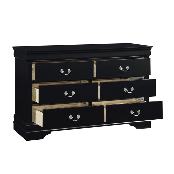 Mayville DRESSER in Black - 2147BK-5 - FAMSA Furniture (TX)
