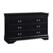 Mayville DRESSER in Black - 2147BK-5 - FAMSA Furniture (TX)