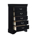 Mayville Chest in Black - 2147BK-9 - FAMSA Furniture (TX)