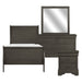 Mayville 4pc Set (TB+NS+DR+MR) in Gray - 2147TSG-1*4 - FAMSA Furniture (TX)