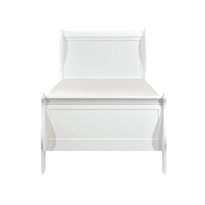 Mayville Twin Bed in White - 2147TW-1 - FAMSA Furniture (TX)
