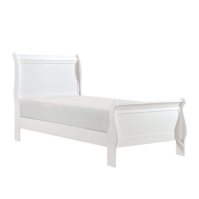 Mayville Twin Bed in White - 2147TW-1 - FAMSA Furniture (TX)
