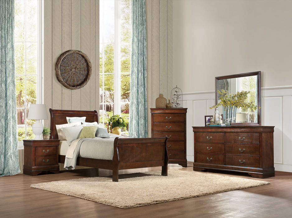 Mayville Nightstand in Cherry - 2147-4 - FAMSA Furniture (TX)