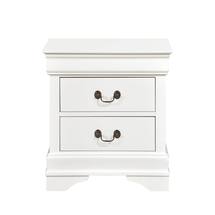Mayville Nightstand in White - 2147W-4 - FAMSA Furniture (TX)