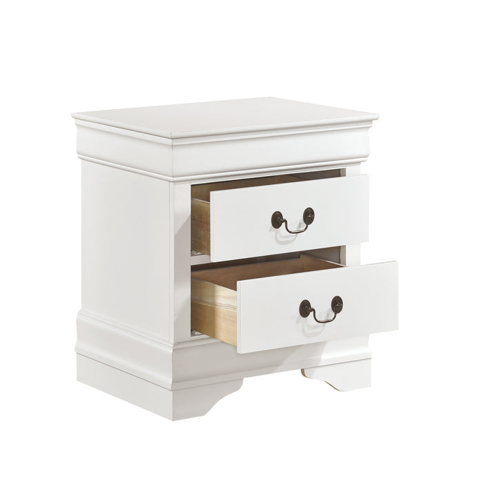 Mayville Nightstand in White - 2147W-4 - FAMSA Furniture (TX)