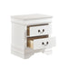 Mayville Nightstand in White - 2147W-4 - FAMSA Furniture (TX)