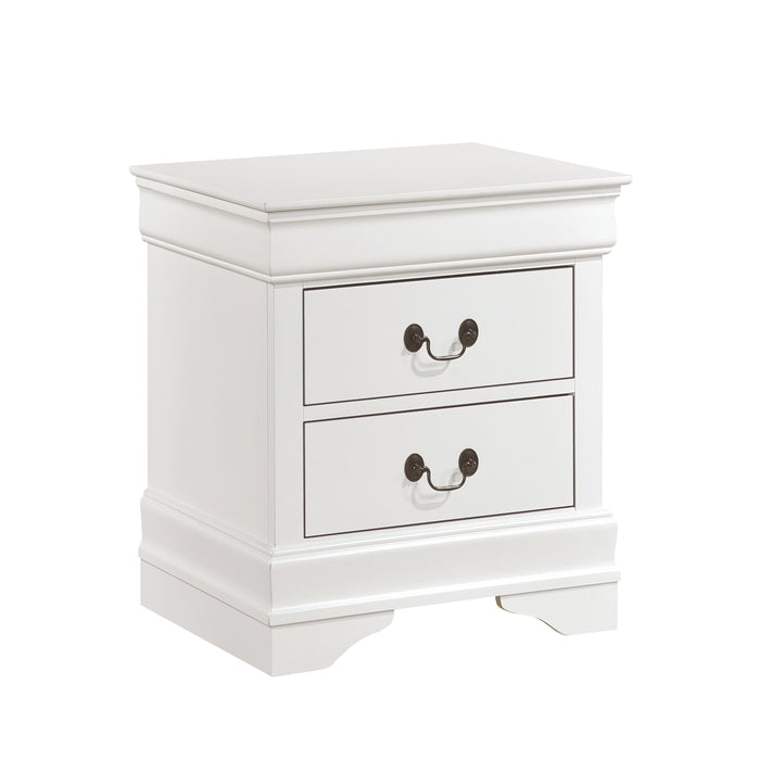Mayville Nightstand in White - 2147W-4 - FAMSA Furniture (TX)