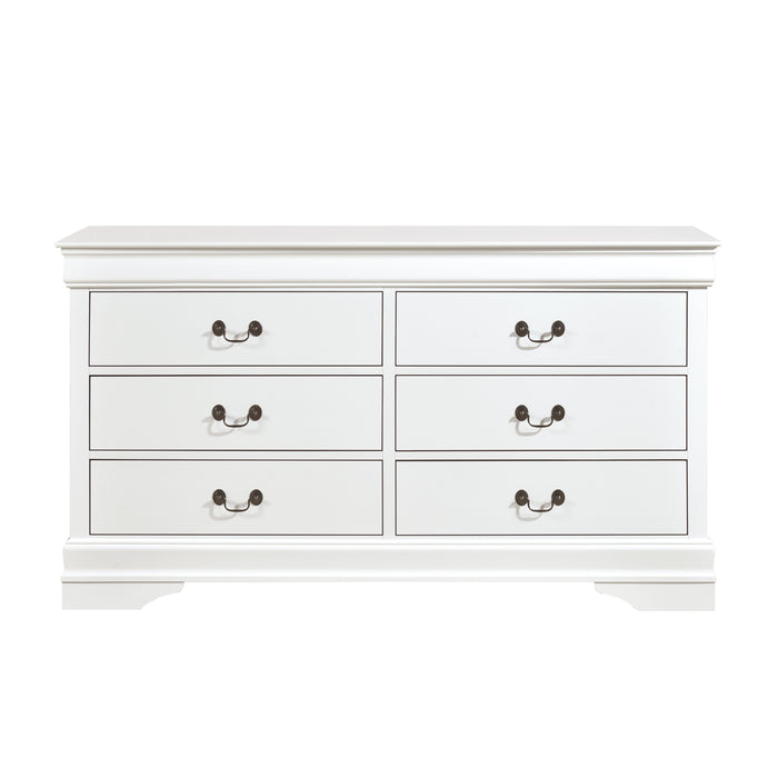 Mayville DRESSER in White - 2147W-5 - FAMSA Furniture (TX)