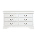 Mayville DRESSER in White - 2147W-5 - FAMSA Furniture (TX)
