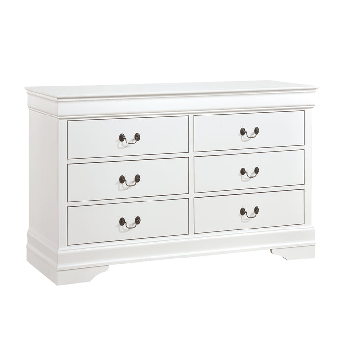 Mayville DRESSER in White - 2147W-5 - FAMSA Furniture (TX)