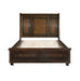 Cumberland 4pc set (QB+NS+DR+MR) in Brown - 2159-1*4 - FAMSA Furniture (TX)