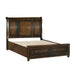 Cumberland Eastern King Sleigh Platform Bed with Footboard Storage in Brown - 2159K-1EK - FAMSA Furniture (TX)