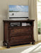 Cumberland TV Chest in Brown - 2159-11 - FAMSA Furniture (TX)