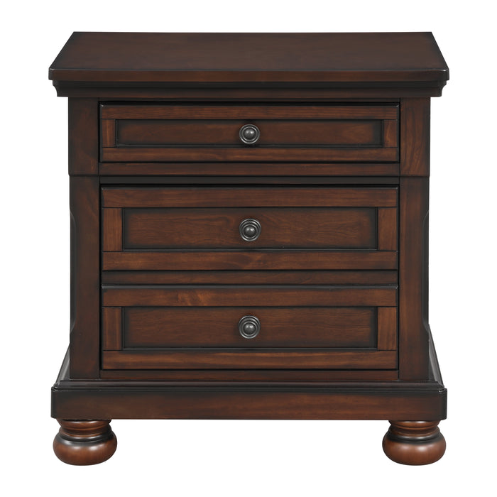 Cumberland Nightstand, Hidden Drawer in Brown - 2159-4 - FAMSA Furniture (TX)