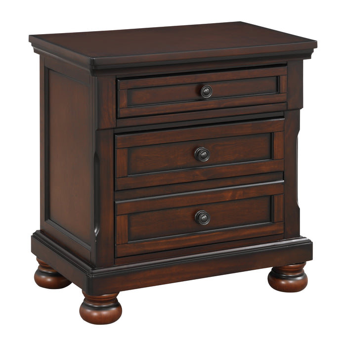 Cumberland Nightstand, Hidden Drawer in Brown - 2159-4 - FAMSA Furniture (TX)