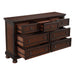 Cumberland Dresser, Hidden Drawer in Brown - 2159-5 - FAMSA Furniture (TX)