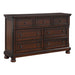 Cumberland Dresser, Hidden Drawer in Brown - 2159-5 - FAMSA Furniture (TX)
