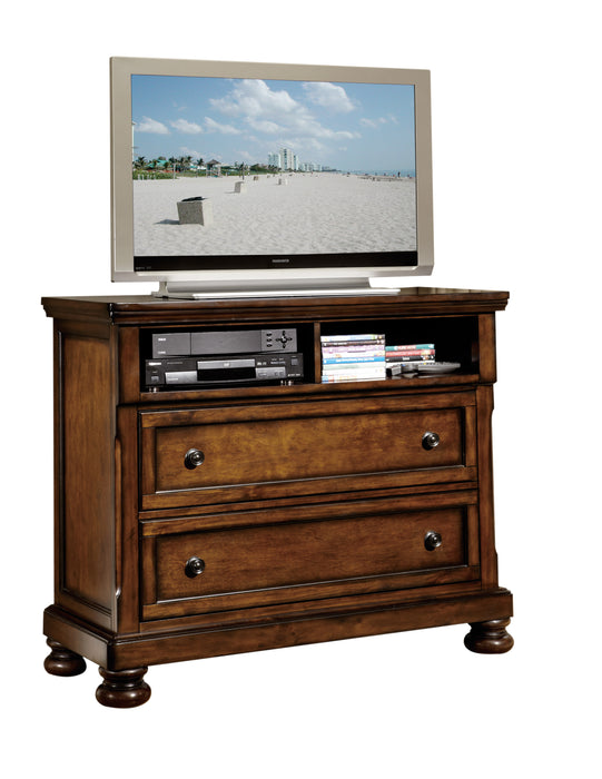Cumberland TV Chest in Brown - 2159-11 - FAMSA Furniture (TX)