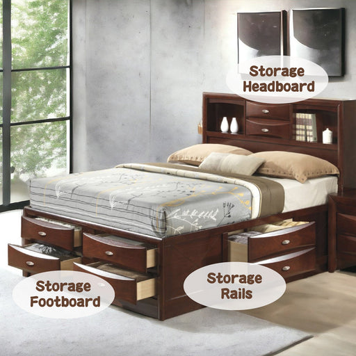 Ireland Queen Bed w/Storage - Image 11