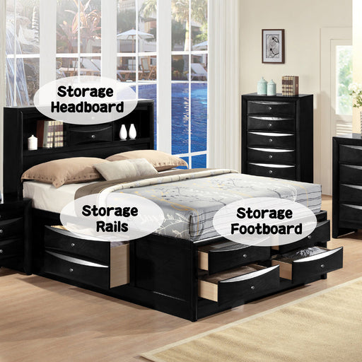 Ireland Queen Bed w/Storage - Image 8