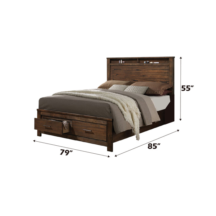 Merrilee Eastern King Bed w/Storage - Image 3