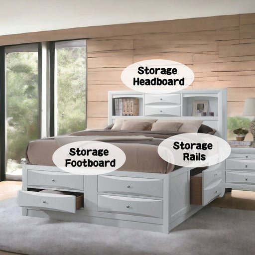 Ireland Queen Bed w/Storage - Image 10