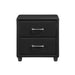 Lorenzi 4pc Set (TB+NS+DR+MR) in Black - 2220T-1*4 - FAMSA Furniture (TX)