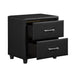 Lorenzi 4pc Set (TB+NS+DR+MR) in Black - 2220T-1*4 - FAMSA Furniture (TX)