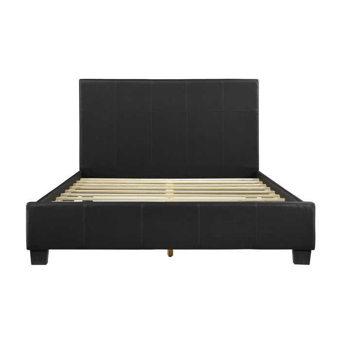 Lorenzi Full Platform Bed in Black - 2220F-1 - FAMSA Furniture (TX)