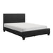 Lorenzi Full Platform Bed in Black - 2220F-1 - FAMSA Furniture (TX)