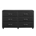 Lorenzi Dresser in Black - 2220-5 - FAMSA Furniture (TX)