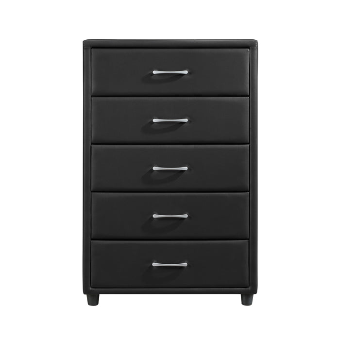 Lorenzi Chest in Black - 2220-9 - FAMSA Furniture (TX)