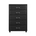 Lorenzi Chest in Black - 2220-9 - FAMSA Furniture (TX)