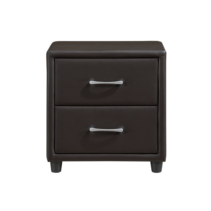 Lorenzi 4pc Set (TB+NS+DR+MR) in Brown - 2220TDBR-1*4 - FAMSA Furniture (TX)
