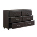 Lorenzi Dresser in Brown - 2220DBR-5 - FAMSA Furniture (TX)