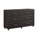 Lorenzi Dresser in Brown - 2220DBR-5 - FAMSA Furniture (TX)