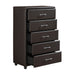 Lorenzi Chest in Brown - 2220DBR-9 - FAMSA Furniture (TX)
