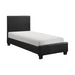 Lorenzi Twin Platform Bed in Black - 2220T-1 - FAMSA Furniture (TX)