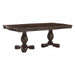 Deryn Park 5pc Set (TB+4S) in Cherry/Metallic Accent - Traditional - 2243-114*5 - FAMSA Furniture (TX)