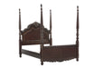 Deryn Park 4pc set (QB+NS+DR+MR) in Metallic Accent - Traditional/Cherry - 2243-1*4 - FAMSA Furniture (TX)