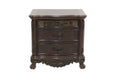 Deryn Park 4pc set (QB+NS+DR+MR) in Cherry/Metallic Accent - Traditional - 2243SL-1*4 - FAMSA Furniture (TX)