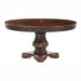 Deryn Park Round/Oval Dining Table in Metallic Accent - Traditional/Cherry - 2243-76* - FAMSA Furniture (TX)