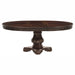 Deryn Park Round/Oval Dining Table in Metallic Accent - Traditional/Cherry - 2243-76* - FAMSA Furniture (TX)