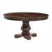 Deryn Park Round/Oval Dining Table in Metallic Accent - Traditional/Cherry - 2243-76* - FAMSA Furniture (TX)