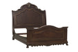 Deryn Park 4pc set (QB+NS+DR+MR) in Cherry/Metallic Accent - Traditional - 2243SL-1*4 - FAMSA Furniture (TX)