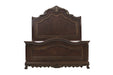 Deryn Park 4pc set (QB+NS+DR+MR) in Cherry/Metallic Accent - Traditional - 2243SL-1*4 - FAMSA Furniture (TX)