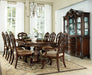 Deryn Park Dining Table in Metallic Accent - Traditional/Cherry - 2243-114* - FAMSA Furniture (TX)