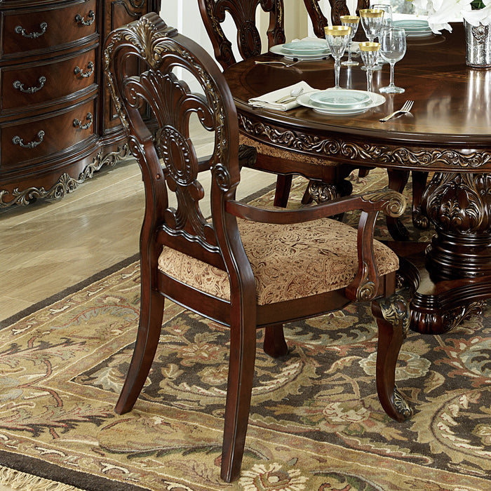 Deryn Park ARM CHAIR in Cherry - 2243A - FAMSA Furniture (TX)